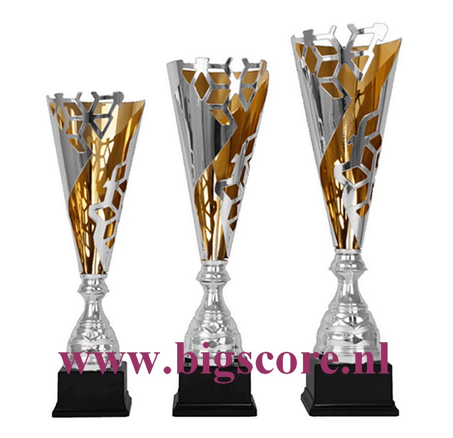 AX9280 Grote beker Zilver-Goud